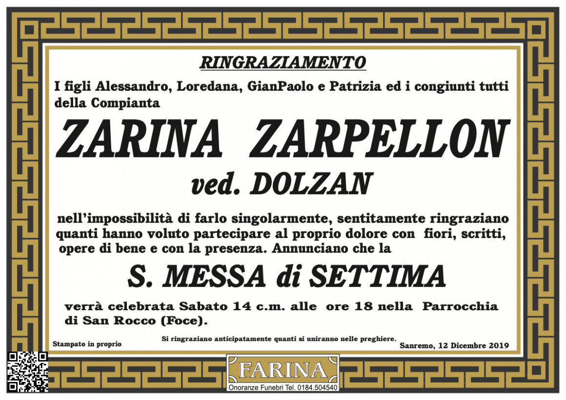 Zarina Zarpellon