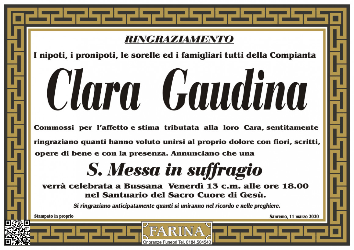 Clara Gaudina