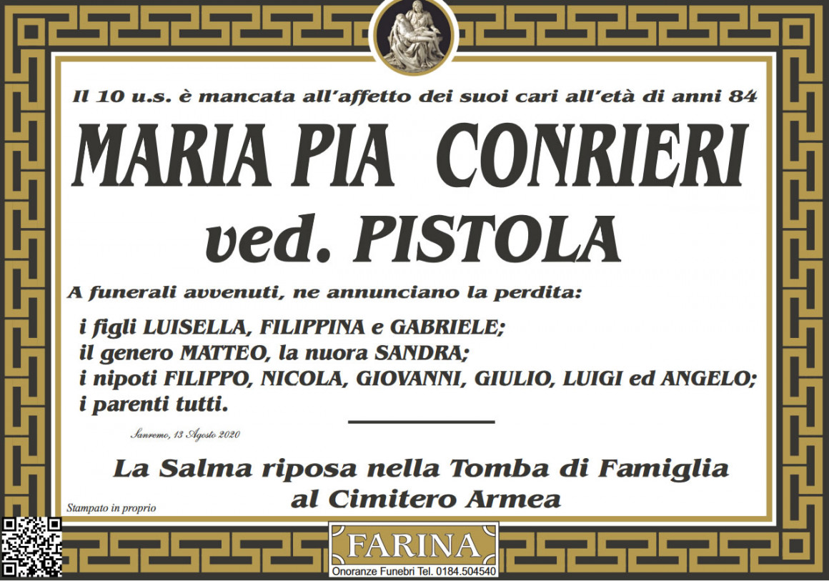 Maria Pia Conrieri