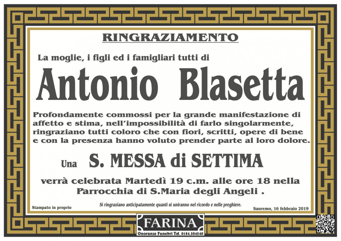 Antonio Blasetta