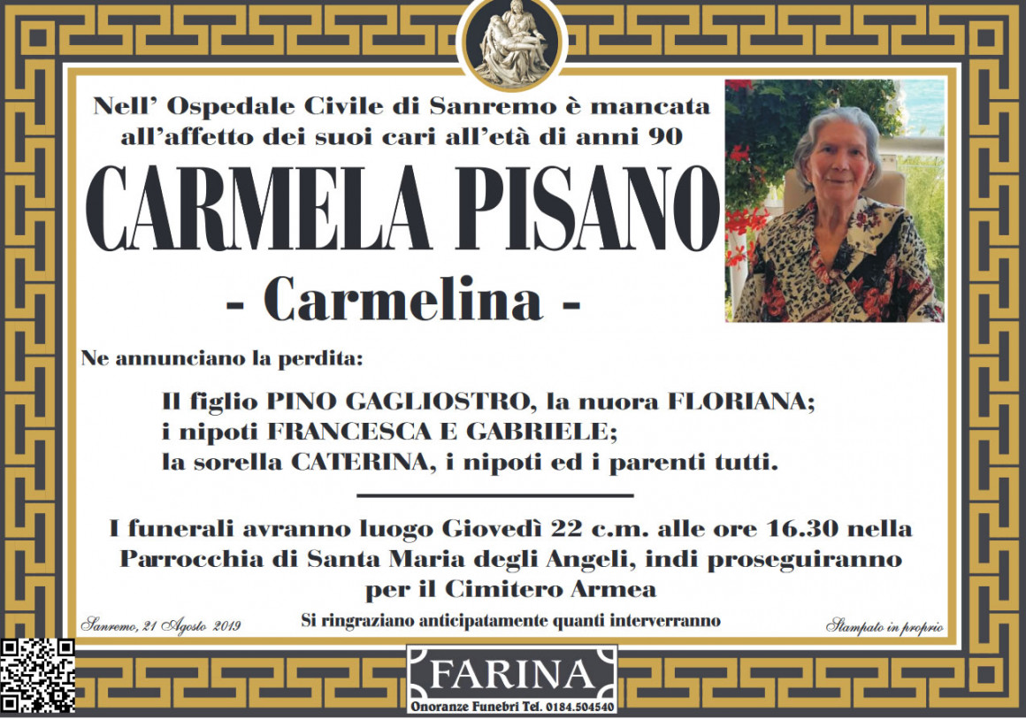 Carmela Pisano